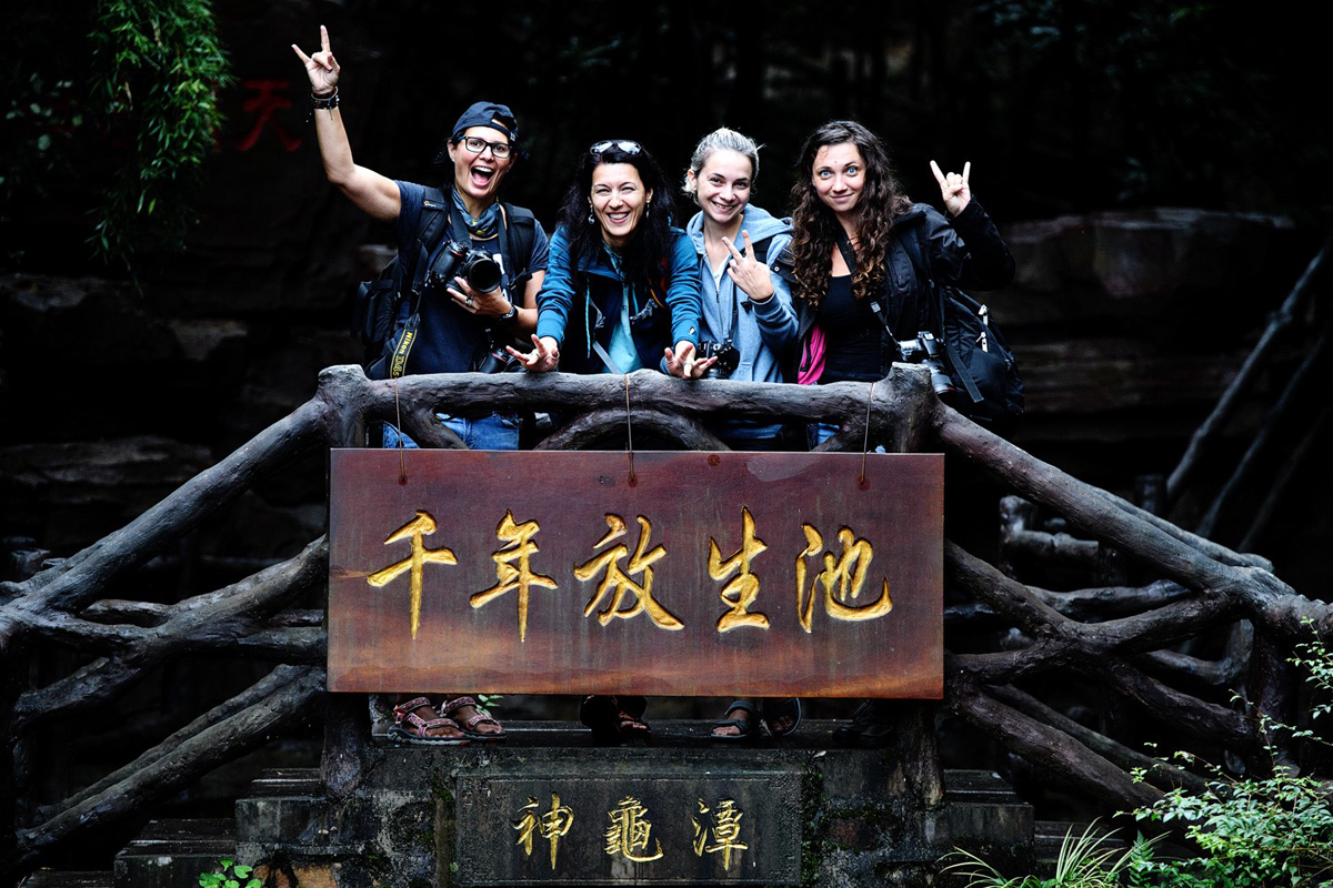 Our way to China