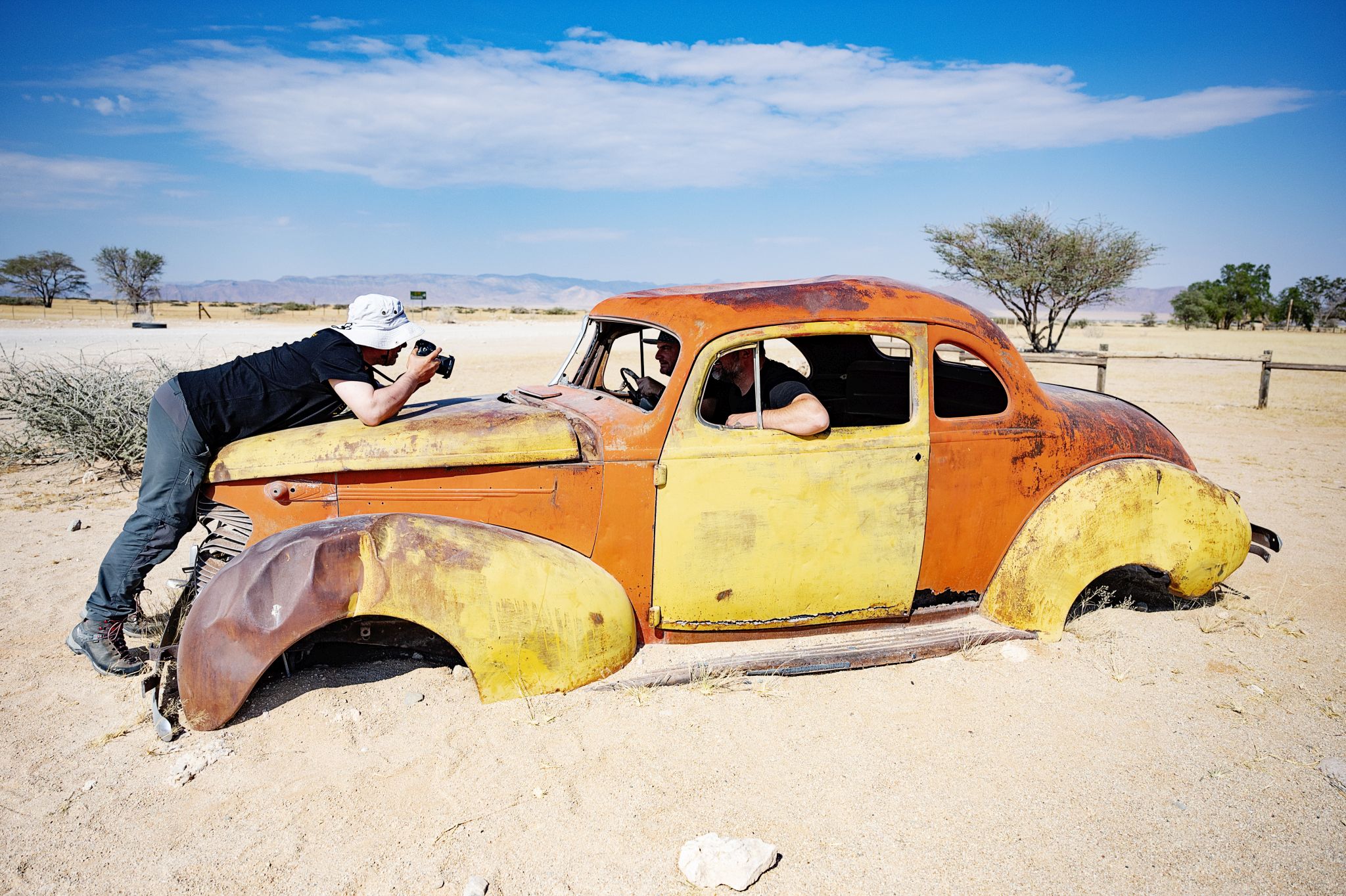 Our way to Namibia