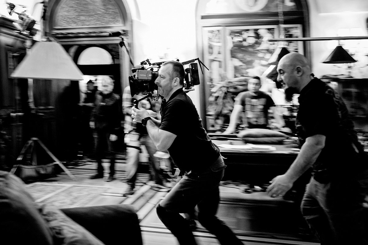 Our way to the set - The Protege