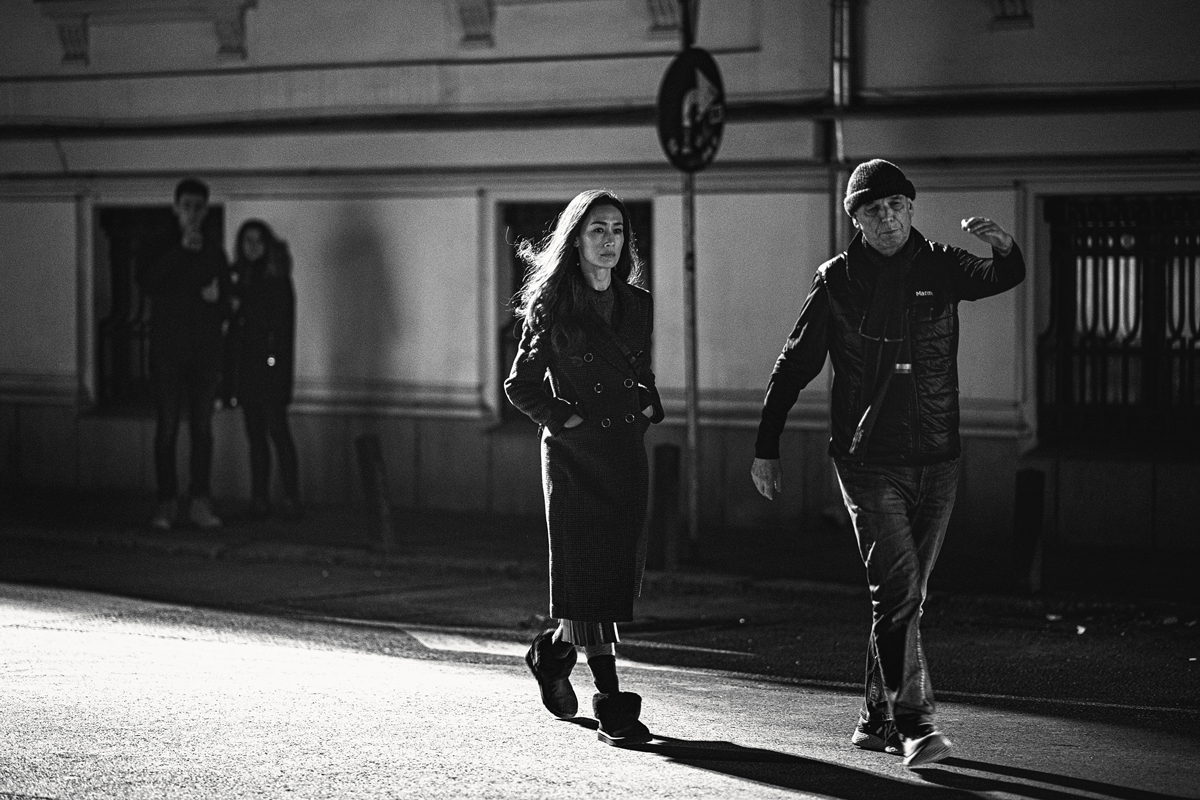 Our way to the set - The Protege