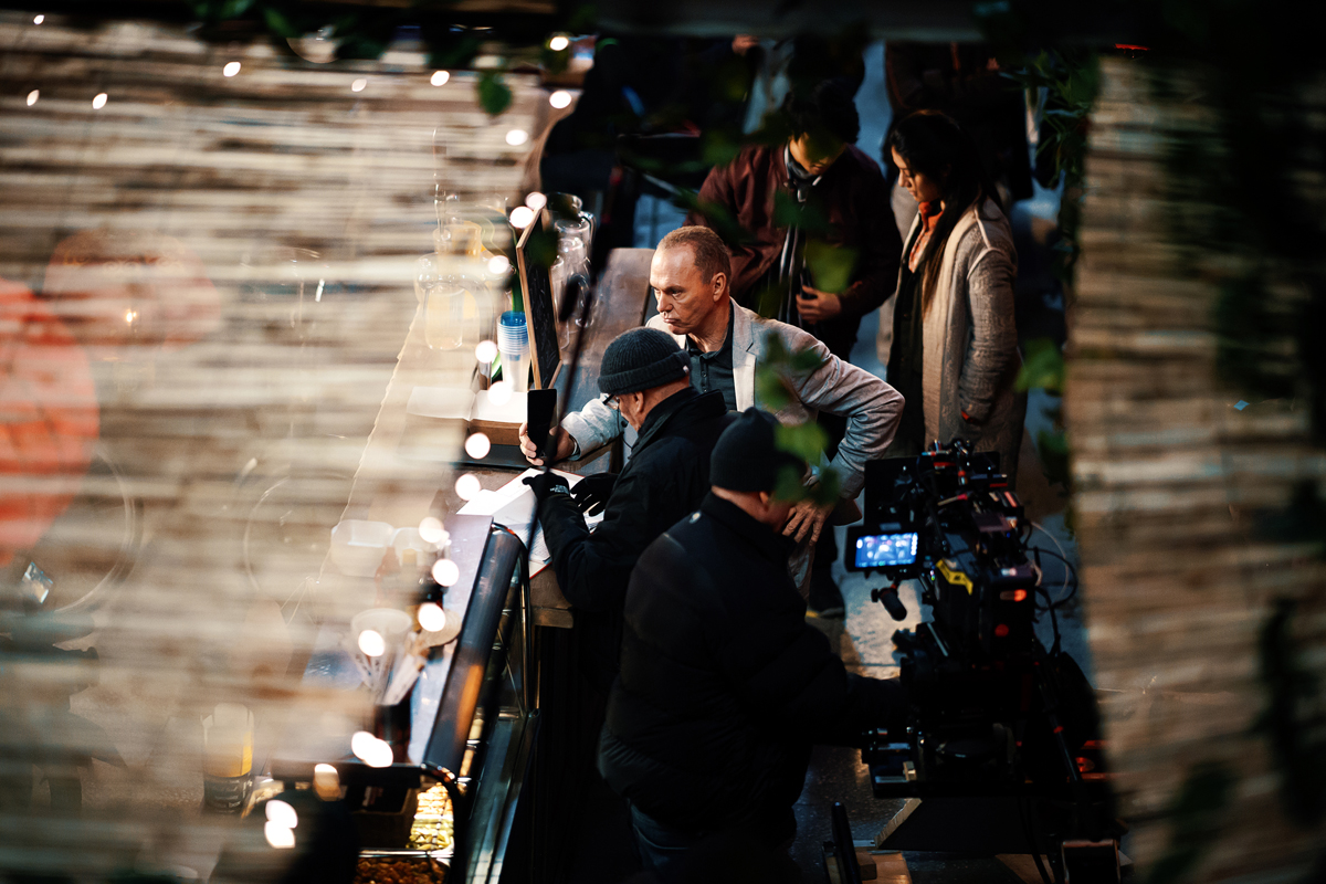Our way to the set - The Protege